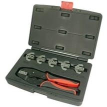 7pc Interchangeable Quick Ratchet Crimping Tool Se - $188.32