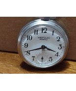 Vintage Westclox Scotty Mechanical Wind Up Pocket Watch Runs Keeps Time ... - £51.66 GBP