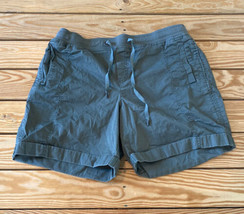 Eddie Bauer Women’s Drawstring shorts size 12 Green CV - $16.73