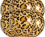 , Leopard Balloons For Birthday Party - Big 22 Inch, Pack Of 6 | Cheetah... - £15.84 GBP