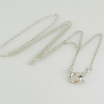 30" Tiffany & Co Chain Necklace by Elsa Peretti 1.5mm Links in Sterling Silver - $239.00