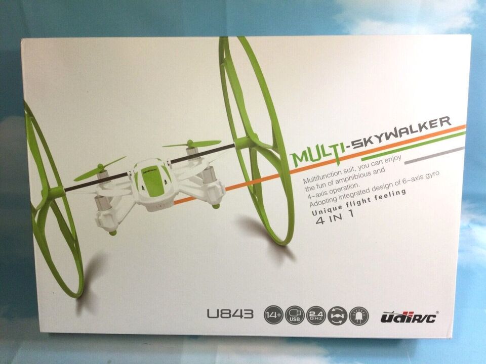 UDIR/C U843 Multi Skywalker 4-in-1 Mini Quadcopter 2.4 GHz 4-Axis Gyro O... - $33.55