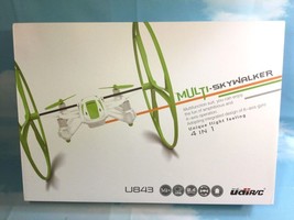 UDIR/C U843 Multi Skywalker 4-in-1 Mini Quadcopter 2.4 GHz 4-Axis Gyro Orange - £26.38 GBP