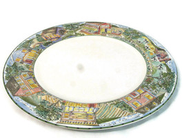 Fitz &amp; Floyd Round Serving Dish &amp; Bowl Town &amp; Country Habitat Americana ... - £31.44 GBP