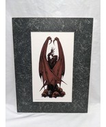 Raven Mimura Wizards Of The Coast Original Infernal Dnd Monster Framed A... - $337.03 CAD