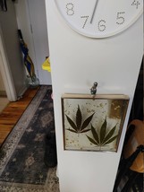 Cannabis Leaf Gold Flake Frames | Unique Cannabis Craft Wall Art Decor - £15.80 GBP+