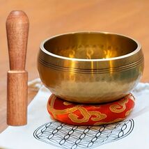 3 Inch Tibetan Singing Bowl Set – Handcrafted Meditation Sound Bowl with... - $12.86