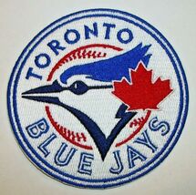 Toronto Blue Jays Embroidered PATCH~3 3/8&quot; Round~MLB~Iron or Sew On - $89.95 MXN