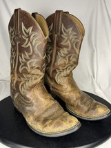 Ariat Boots: Men&#39;s 10002204 Brown Western Heritage Cowboy Boots Size 11 ... - $59.40