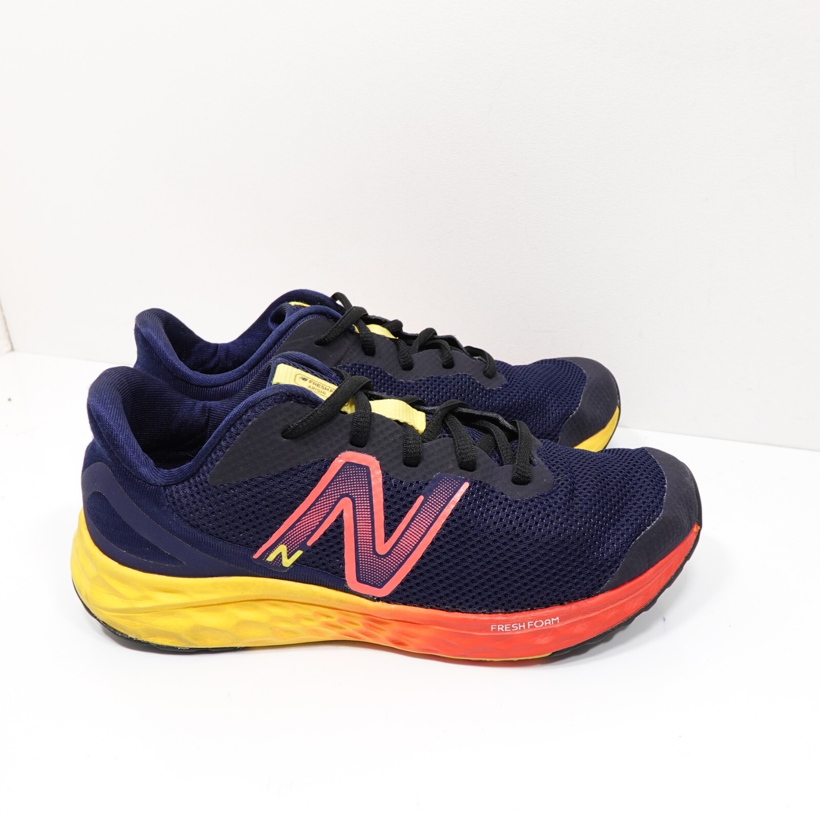 New Balance Arishi V4 Shoes Boys Youth 6 Blue Low Top Lace Up Athletic Sneakers Item image 9
