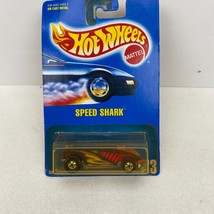 Hot Wheels 1990 Blue Card Speed Shark #113 Black (Dated 1991) - £3.98 GBP