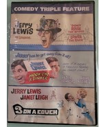 Jerry Lweis Comedy Triple Feature DVD 3 On a Couch, Hook Line and Sinker... - £6.29 GBP