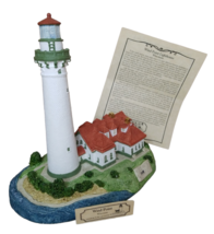 Harbour Lights Wind Point WI HL 154 1995 1008/9500 COA ID Lighthouse Red Roof - £46.08 GBP