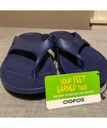 Oofos OOriginal Unisex BlueThong Wedge Comfort Sandal. Men 8 &amp; 9. Women ... - $49.56