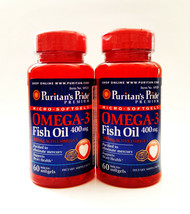 Puritan's Pride Omega-3  Premium Concentrated Fish Oil - 400 Mg 120 Softgel - $14.93