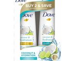 Dove Nourishing Secrets Shampoo and Conditioner for Dry Hair Coconut &amp; H... - £10.91 GBP