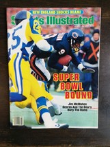 Sports Illustrated January 20, 1986 Jim McMahon Chicago Bears 324C - £5.44 GBP
