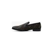 Stacy Adams Sabert Colorful Spike And Stud Slip On Black Multi 25612-009 image 4