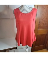 Womans Celine by Champion Red Bow back Sleeveless top Size 3XL - £19.09 GBP