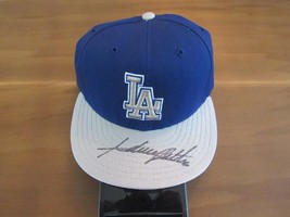 Adrian Beltre La Dodgers Rangers Signed Auto Pro New Era Cap Hat Fleer Authentic - £131.44 GBP