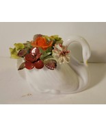 Royal Adderley Swan with Bouquet, Bone China Made in England - £11.81 GBP