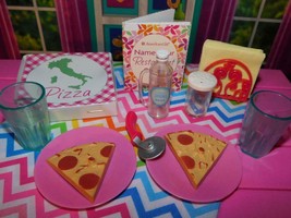 American Girl Pizza Box Our Generation Pizza Party Set Mixed Lot Doll Food Acces - £19.77 GBP