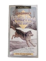 Jack London’s White Fang To The Rescue VHS 1996 Digital 35mm Film Transfer Rare - £2.23 GBP
