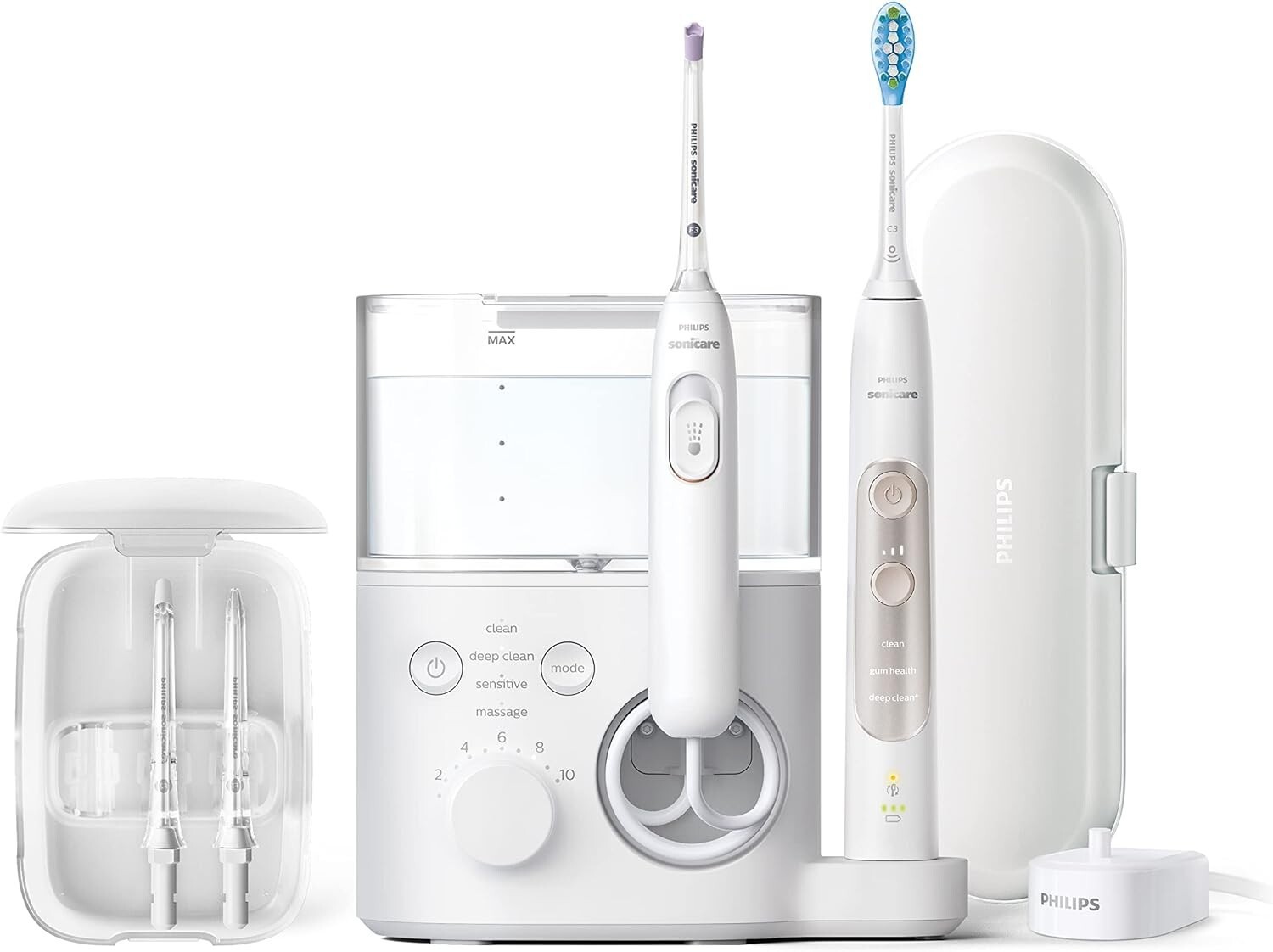Open Box - Philips Sonicare Power Flosser &amp; Toothbrush System 7000, HX39... - $235.00
