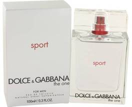 Dolce & Gabbana The One Sport Cologne 3.3 Oz Eau De Toilette Spray  image 6
