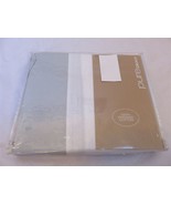 DKNY Pure Comfort Organic Cotton Tailored King Bedskirt Air Blue Grey - $62.45
