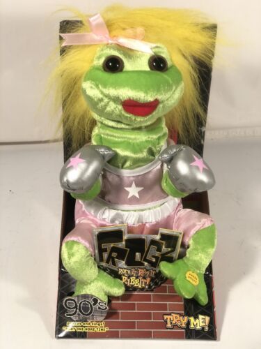 Frogz Rock it Rap it Ribbit Britney Spears Baby One More Time Frog Gemmy Display - $56.42