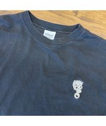 Vintage Retro Adidas Mens XL Graphic T-Shirt Embroidered Face Logo Casua... - $433.56 MXN