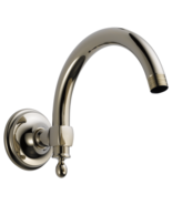 Brizo RP70909PN 10&quot; Classic Wall Mount Shower Arm And Flange - $149.34 CAD