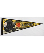 2006 Pittsburgh Steelers 5 Time Super Bowl Champs 12x30&quot; Felt Pennant - £15.56 GBP