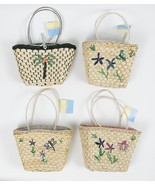ASSORTED NWT GIRLS STRAW PURSE OR PARTY FAVORS GRAB BAG NEW YOU PICK CHOOSE - $67.48 MXN