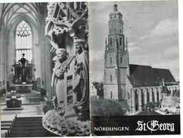 St Georg Church Booklet Nordlingen Germany  - $10.89