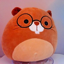 Squishmallow 9” Chip Beaver with Glasses Soft Plush Stuff Animal Kelly Toy - £8.56 GBP