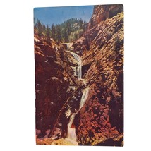 Postcard Seven Falls Near Colorado Springs Colorado Chrome Posted - £5.38 GBP