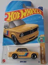 2025 Hot Wheels BMW 2002 Yellow 77/250 HW 70&#39;s Vs 90&#39;s Series 7/10 - $6.65