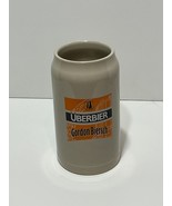 1 liter vintage German Uberbier Gordon Biersch Stoneware Stein - $257.54 MXN