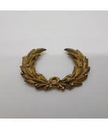 Civil War Enlisted Man&#39;s Laurel Wreath Officer&#39;s Hat Insignia Reproduction - £19.32 GBP