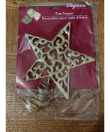 Christmas Tree Star Topper Gold - $302.51 MXN