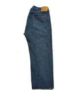 Vintage Levis 501&#39;s  Button Fly Dark Wash Straight Leg Unisex Jeans Size... - $1,207.91 MXN