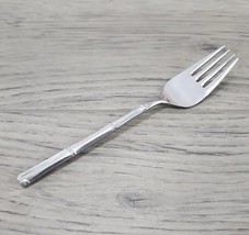 National Stainless Flatware Escapade (Bamboo) Pattern Salad Fork- Discon... - $12.59
