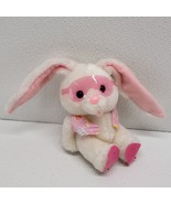 Vintage Russ White Bunny Pink Summer Outfit Sunglasses Sandals Plush - $388.61 MXN