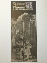 Political Cuban Poster.OSPAAAL.Latin America Solidarity in English.1967 ORIGINAL - £205.43 GBP