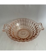 Jeannette Glass Windsor Pink Handled Serving Bowl 8.5” - €26,38 EUR