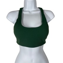 Offline by Aerie Womens Sports Bra Size Medium Green Padded Pullover Med Support - £12.81 GBP