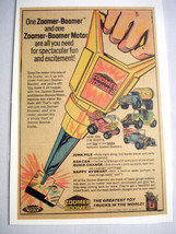 1971 Ad Zoomer-Boomer Trucks and Zoomer-Boomer Motor, Topper Toys, Eliza... - $7.99