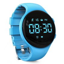 Kids Led Pedometer Watch, Digital Steps Tracker, Non-Bluetooth, Vibratin... - $33.99